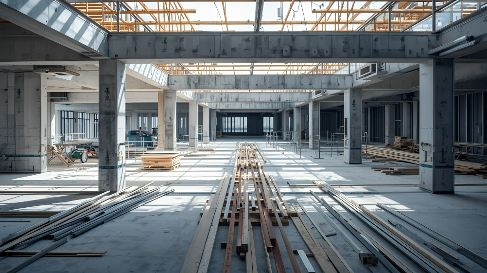 Home New construction project showcasing modern design, quality materials, and advanced building techniques.