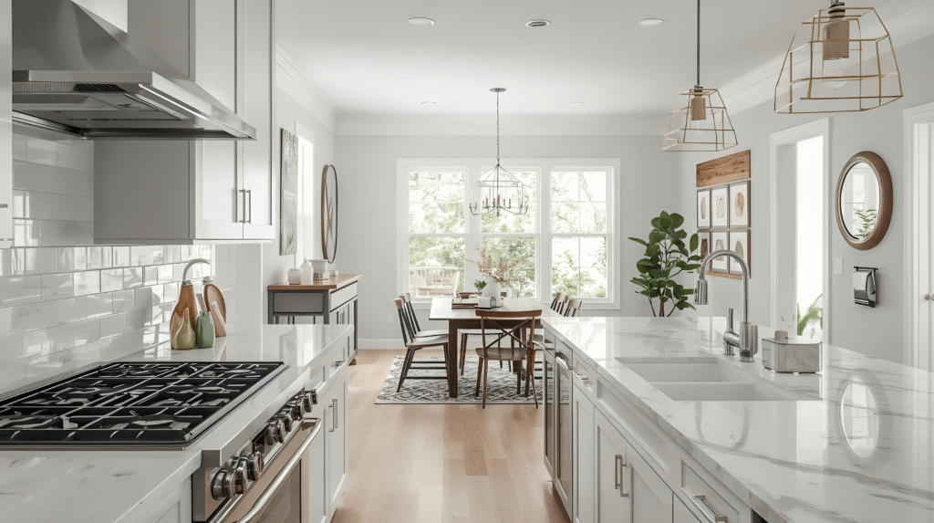 Home Renovation and remodelling work showcasing modern upgrades, improved layouts, and stylish home transformations.